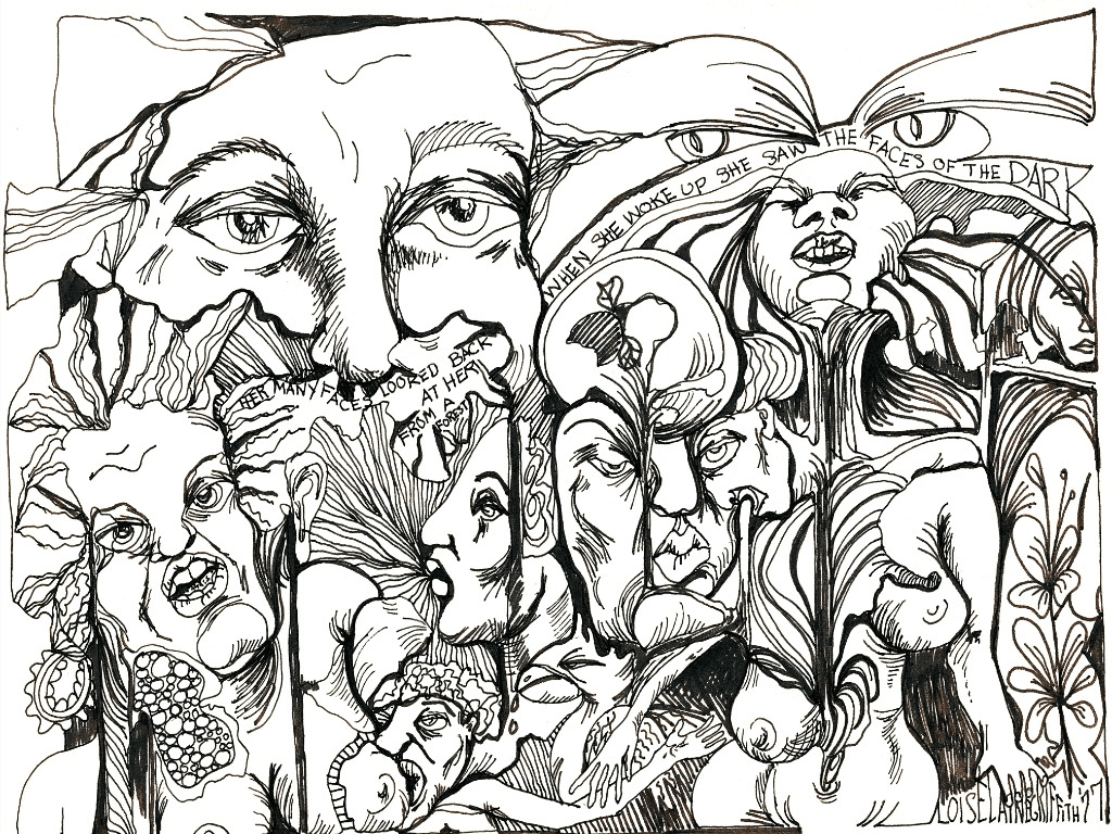 Lois Elaine Griffith — When She Woke Up She Saw the Faces of the Dark